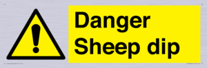 Danger Sheep dip